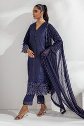 Mehru By Guzel Stitched 3 Piece Festive Formals Suit-Chandni
