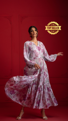 Eternal Classics By Najia Zia Stitched Winter Collection'2025-Cherry Blossom