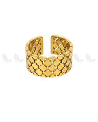 Circlet Textured Band Ring - Zeesy Jewellery