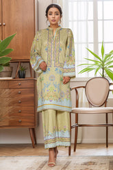 Bin Saeed Stitched 2 Piece Co Ords Cotton Collection'2025-WC-2400-Pista