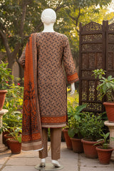 Almeerah Unstitched 3 Piece Winter Khaddar Luxe Collection'2025-Cocoa Ember Warmth