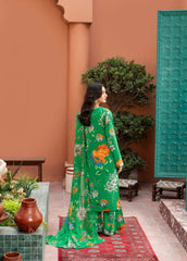 Dusky Delight By Feathers Unstitched 3 Piece Summer Suit-ZOHAL-FT459