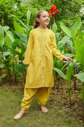 Cotton Broshia 2-Pc Suit: Enjoy the perfect blend of comfort and style with this chic outfit, ideal for casual outings or special events. Versatile and trendy!