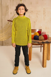 Cotton Viscose Sweater - Wear Ochre