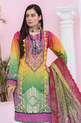 Gull E Gullzar by Zarsha Unstitched 3 Piece Lawn Collection'2022-GLZ-01