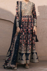 Shahkaar by Jazmin Unstitched 3 Piece Luxury Eid Festive Lawn Suit-SLD-01