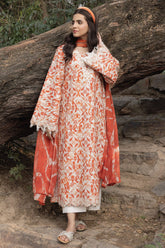 Eden Garden By Humdum Unstitched 3 Piece Printed Lawn Collection'2025-D-01