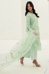 Kesariya By Guzel Stitched 3 Piece Festive Formals Suit-D-02