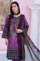 Gull E Gullzar by Zarsha Unstitched 3 Piece Lawn Collection'2022-GLZ-03