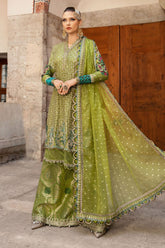 Sateen By Maria B Unstitched 3 Piece Luxury Formals Suit-CST-03