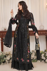 Inaya By Soghat Unstitched 3 Piece Luxury Chiffon Suit-D-03