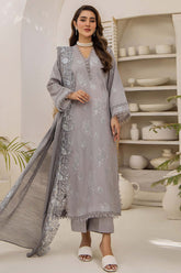 Baharan By Humdum Unstitched 3 Piece Emb Lawn Vol-02 Collection'2025-D-07