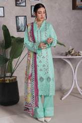 Jasmine By Soghat Unstitched 3 Piece Emb Cotton Chikankari Vol-03 Collection'2025-D-07