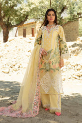 Maryam Hussain Unstitced 3 Piece Luxury Lawn Vol-02 Collection'2023-D-08