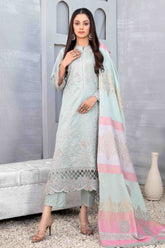 Mabel By Tawakkal Unstitched 3 Piece Emb Fancy Lawn Collection-D-1026