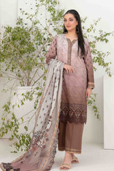 Shazmina By Tawakkal Unstitched 3 Piece Emb Lawn Vol-02 Collection-D-1047