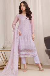 Inaya By Soghat Unstitched 3 Piece Luxury Chiffon Suit-D-10