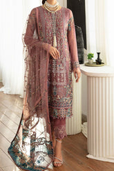 Rangoon by Ramsha Unstitched 3 Piece Chiffon Vol-11 Collection'2023-D-1102