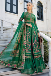 Sateen By Maria B Unstitched 3 Piece Luxury Formals Suit-CST-11