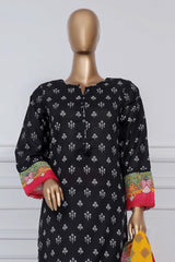 Sada Bahar Stitched 3 Piece Printed Lawn Vol-02 Collection'2025-PR-330-Black