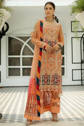 Maryam's Unstitched 3 PIece Luxury Embroidered Vol-27 Collection'2022-M-143