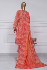 Sada Bahar Stitched 3 Piece Printed Lawn Vol-02 Suit-D-2732-Peach