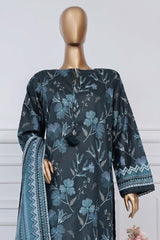 Sada Bahar Stitched 3 Piece Printed Lawn Vol-02 Suit-PR-9469-Teal