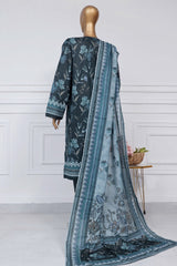 Sada Bahar Stitched 3 Piece Printed Lawn Vol-02 Suit-PR-9469-Teal