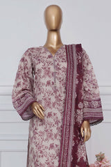 Sada Bahar Stitched 3 Piece Printed Lawn Vol-02 Suit-PR-9535-Off White