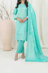 Gulshanara By Tawakkal Unstitched 3 Piece Emb Broshia Banarsi Lawn Vol-03 Suit-D-2564