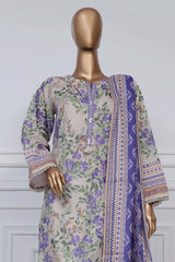 Sada Bahar Stitched 3 Piece Printed Lawn Vol-02 Suit-PR-9477-Skin