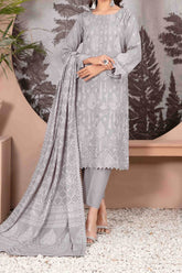 Gulshanara By Tawakkal Unstitched 3 Piece Emb Broshia Banarsi Lawn Vol-02 Suit-D-2716
