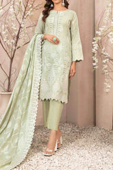 Gulshanara By Tawakkal Unstitched 3 Piece Emb Broshia Banarsi Lawn Vol-02 Suit-D-2720