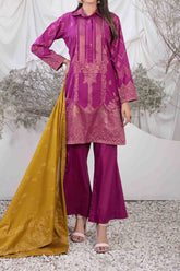Ifsha By Tawakkal Unstitched 3 Piece Broshia Banarsi Lawn Suit-D-2791