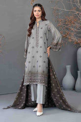 Daleesha By Tawakkal Unstitched 3 Piece Digital Printed Staple Suit-D-3987