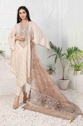 Nashmia by Tawakkal Unstitched 3 Piece Banarsi Lawn Suit-NB-7113