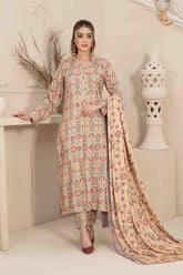 Manahil by Tawakkal Unstitched 3 Piece Digital Printed Linen Suit-M-8037