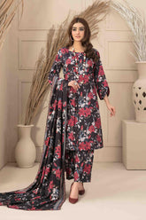 Manahil by Tawakkal Unstitched 3 Piece Digital Printed Linen Suit-M-8038