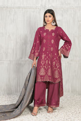 Esma by Tawakkal Unstitched 3 Piece Viscose Stable Banarsi Suit-E-8134