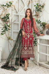Amani by Tawakkal Semi Stitched 3 Piece Formal Collection'2023-AS-8327