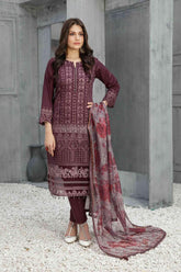 Amber by Tawakkal Semi Stitched 3 Piece Embroidered Lawn Collection'2023-A-8502