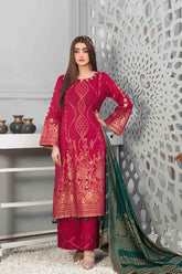 Charmaine by Tawakkal Unstitched 3 Piece Banarsi Lawn Suit-CB-8606