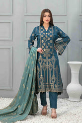 Charmaine by Tawakkal Unstitched 3 Piece Banarsi Lawn Suit-CB-8608