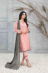 Devina by Tawakkal Unstitched 3 Piece Emb Lawn Suit-DV-8743