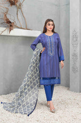 Devina by Tawakkal Unstitched 3 Piece Emb Lawn Suit-DV-8750