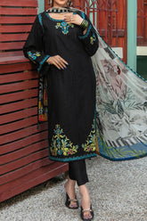 Orla by Tawakkal Semi Stitched 3 Piece Emb Lawn Suit-O-8852