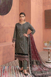 Saaja by Tawakkal Unstitched 3 Piece Emb Digital Print Lawn Suit-S-8898