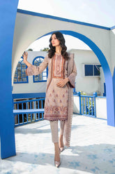 Bareerah by Tawakkal Unstitched 3 Piece Broshia Digital Print Lawn Suit-B-8905