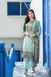 Bareerah by Tawakkal Unstitched 3 Piece Broshia Digital Print Lawn Suit-B-8908