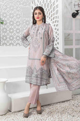 Mehmal by Tawakkal Unstitched 3 Piece Lawn Suit-M-8913